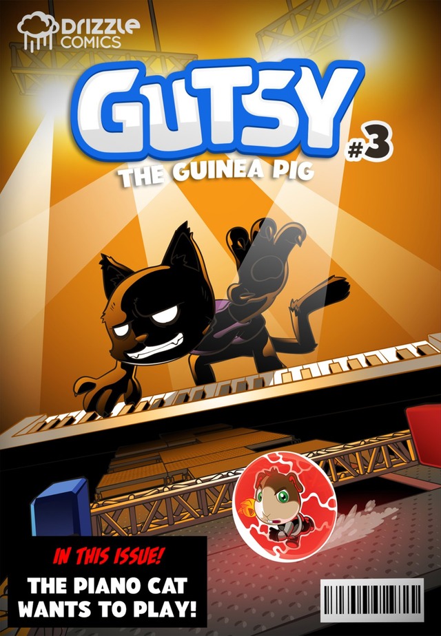 Book 3 cover: the piano cat wants to play!